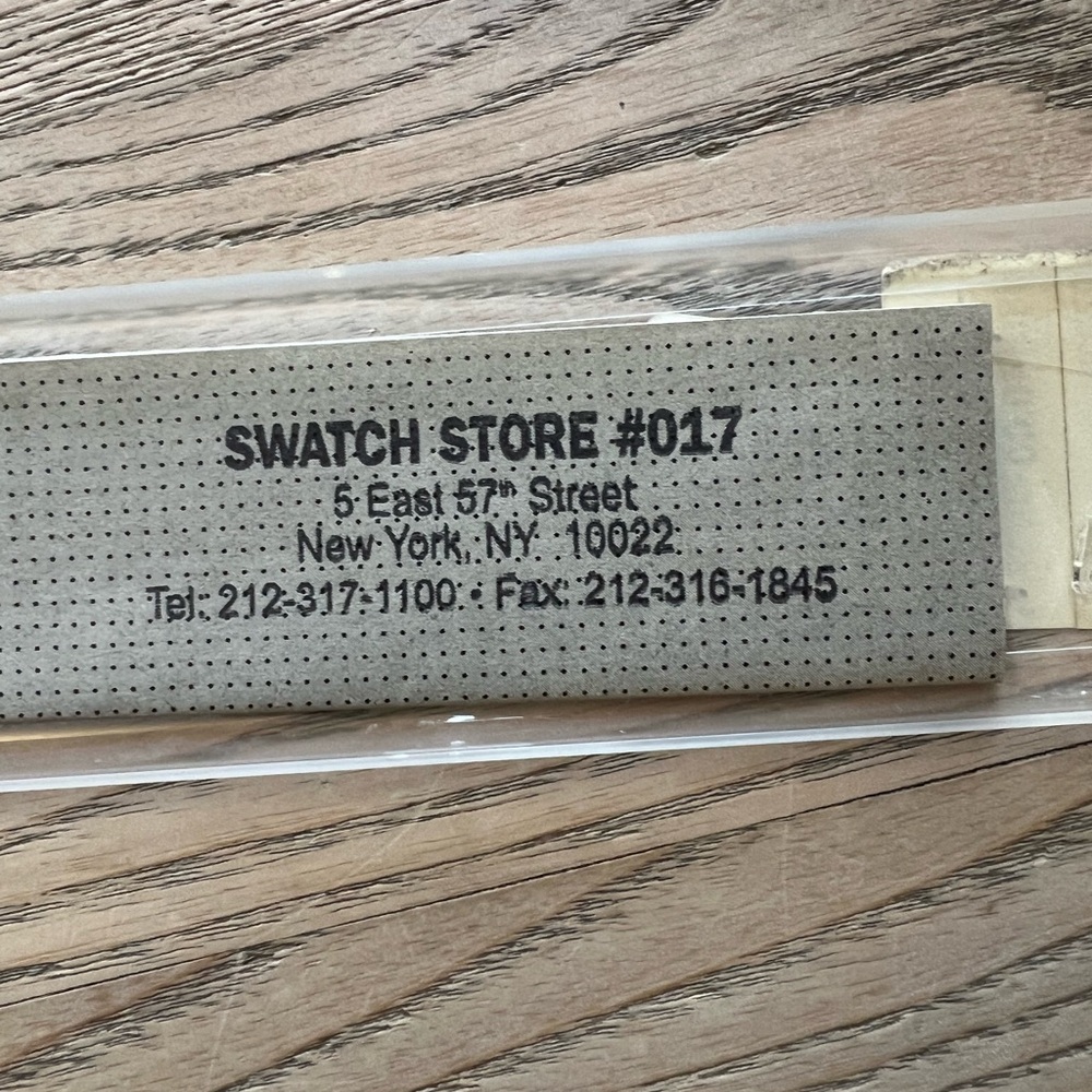 Swatch Watch “Flaky” Snowman 2003 GW138 Vintage Rare - Picture 9 of 9